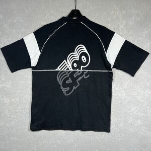 PUMA Ferrari SF Scuderia Street 1/4 Zip Urban Black Polo Shirt Men's Size Large